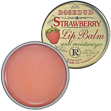 Rosebud strawberry lip balm.89.600