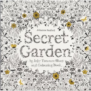 Secret Garden, An Inky Treasure Hunt and Coloring Book by Johanna Basford