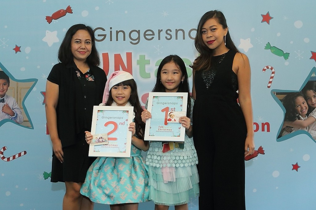 Pemenang Kategori B Kompetisi Gingersnaps FUNtastic Christmas Kids Party&Competition