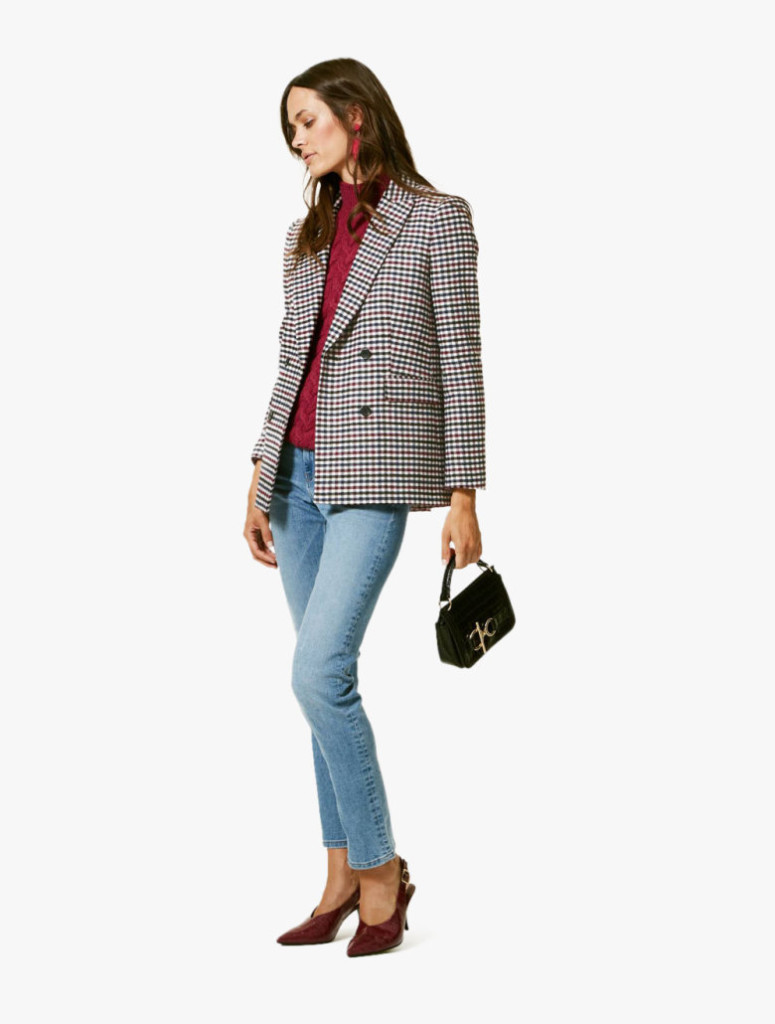 01-MARKS-&-SPENCER-A12SSMSS0-Gingham-Double-Breasted-Blazer-Multicolor