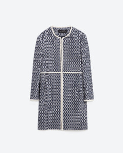 Zara Printed Coat 
